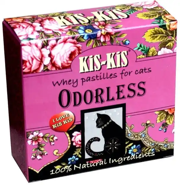 Ofertă exclusivă KiS-KiS Odorless pastile cu zer pentru pisici - Pentru combaterea mirosurile neplăcute