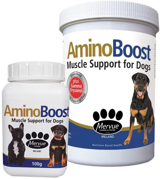 Bestseller Mervue AminoBoost pudră de suport muscular câini