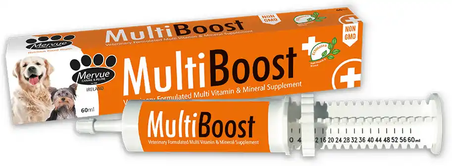Mervue MultiBoost Dog pastă de stimulare a imunității la câini Ieftin