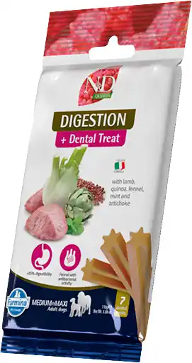 Ultima șansă N&D Quinoa Digestion + Dental Treat baton de mestecat pentru curățarea dinților