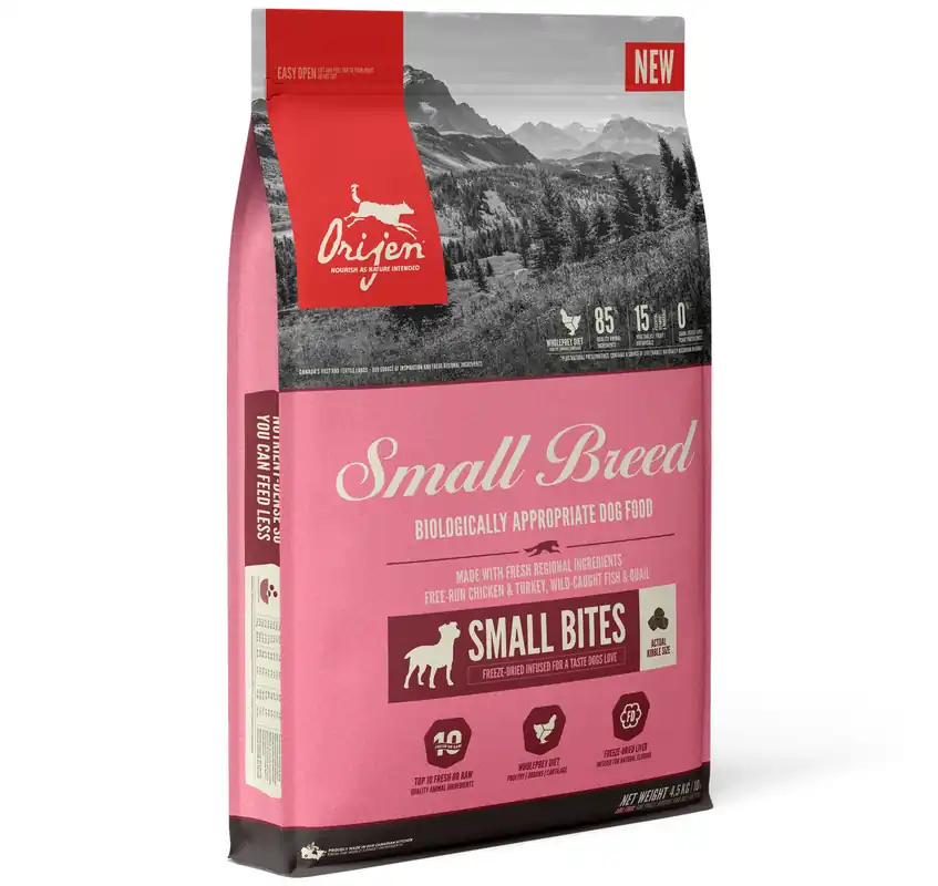 Orijen Small Breed pt câini talie mică Reducere extra