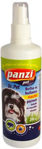 Panzi Dr. Pet spray repelent impotriva căpușelor și puricilor pt câini Nu rata