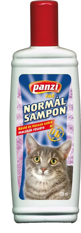 Panzi șampon normal pentru pisici cu orice tip de lână Nu rata