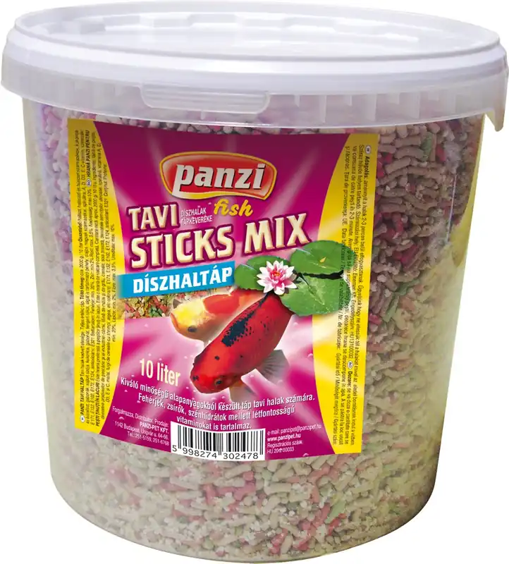 Preț promoțional Panzi Sticks-Mix hrană pentru pești de iaz