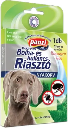 Cumpără acum Panzi zgardă anti purici și căpușe cu efect repelent pentru câini