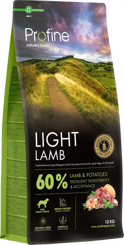 Disponibil imediat Profine Light Lamb & Potatoes