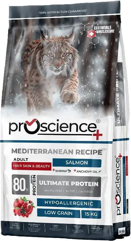 Cel mai bun preț ProScience Adult Cat Salmon Hrană Uscată Pisici