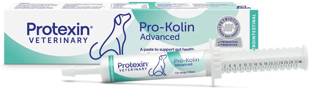 Expediere rapidă Protexin Pro Kolin Advanced supliment alimentar pentru susținerea tractului digestiv la câini