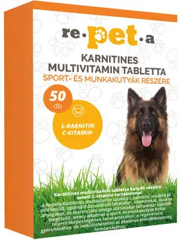 Cel mai vândut Re-pet-a carnitine multivitamine tablete pentru câini de sport și de lucru