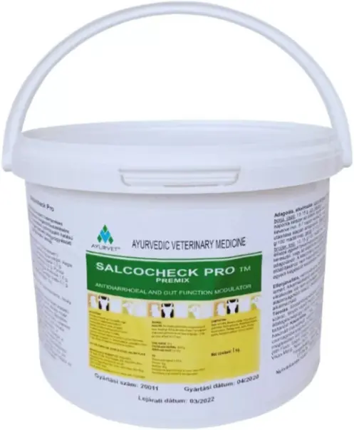 Salcocheck Pro premix din plante împotriva diareei pentru cai și animale de fermă. Expediere rapidă