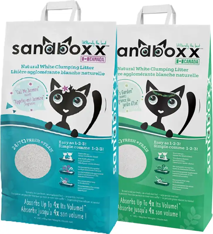 Sandboxx - Nisip ultra-premium (cu ultra absorbție) pentru pisici Retur gratuit
