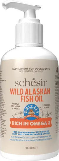 Disponibil imediat Schesir ulei de somon și ulei de cod din Alaska