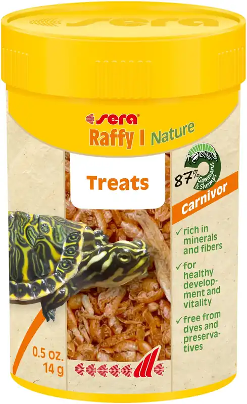 Reducere specială Sera Raffy I - Hrana testoase-reptile
