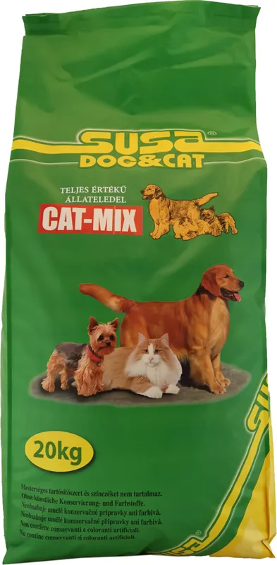 Susa Cat Mix - Hrană uscată cu pui, vită şi pește pentru pisici adulte Ofertă de sezon