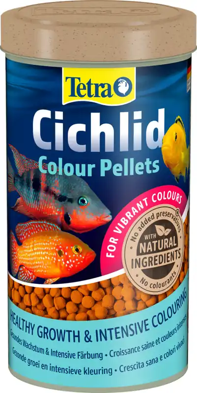 Tetra Cichlid Colour Pellets Retur ușor