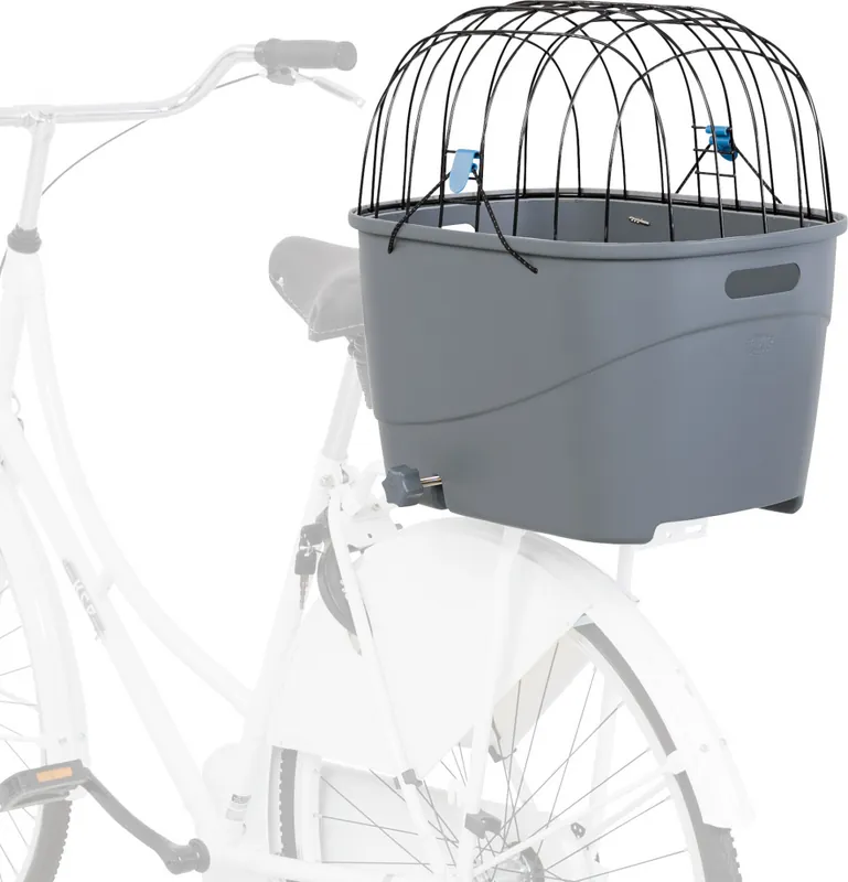 Coș Trixie pentru transport câini montabil pe portbagaj bicicletă Livrare rapidă