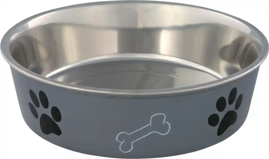 Ofertă specială Trixie Elite bol din inox cu înveliș din plastic colorat