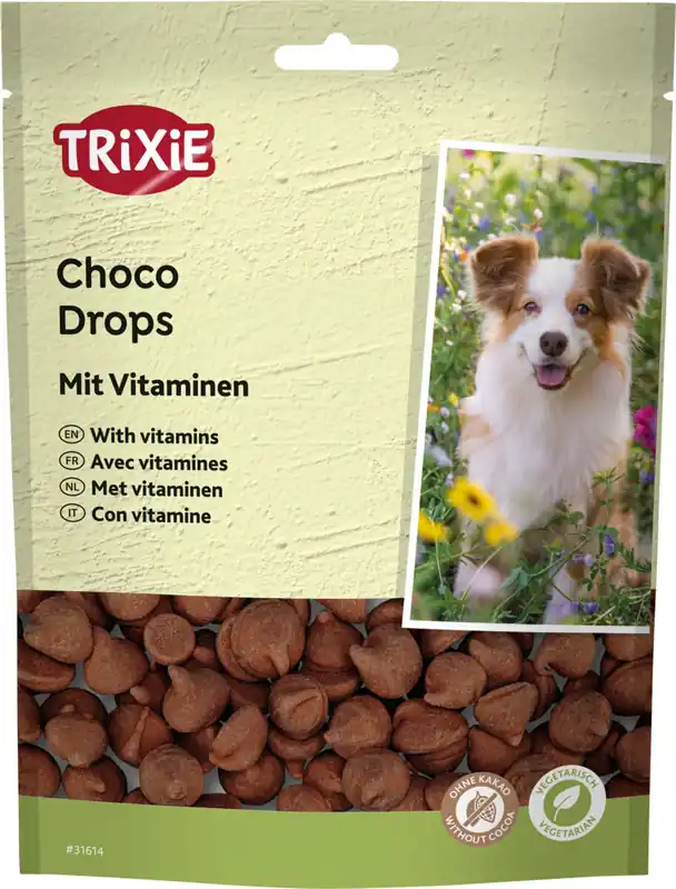 Reducere specială Trixie Schoko Drops recompense cu aromă de ciocolată