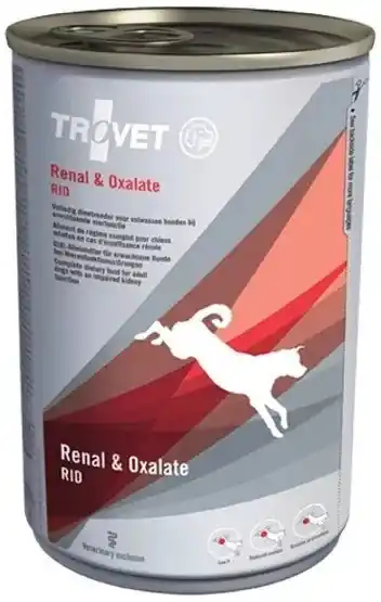 Trovet Dog Renal & Oxalate RID rană medicală conservată pentru câini, cu dietă renală Ofertă limitată