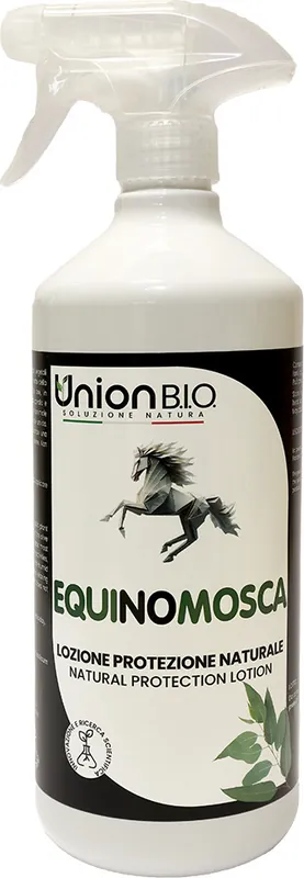 Union Bio Equinomosca - Spray natural împotriva muștelor în jurul cailor Ofertă limitată