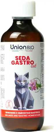 Ofertă specială Union Bio sedaGASTRO - Tratament complementar al tulburărilor de stomac la pisici, analgezic