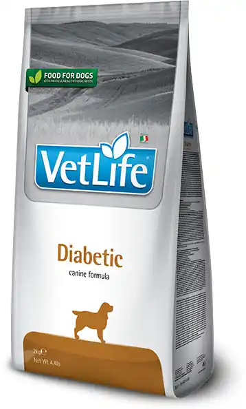 Livrare expres Vet Life Natural Diet Dog Diabetic hrană pt câini diabetici