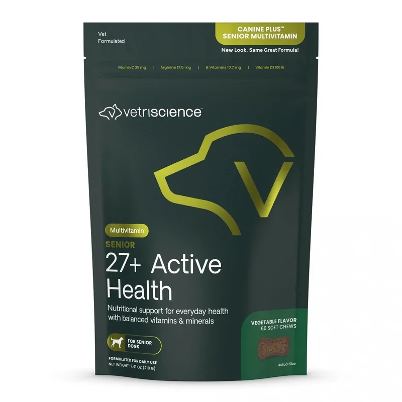 Preț redus VetriScience Canine Plus Senior Multivitamin tablete masticabile