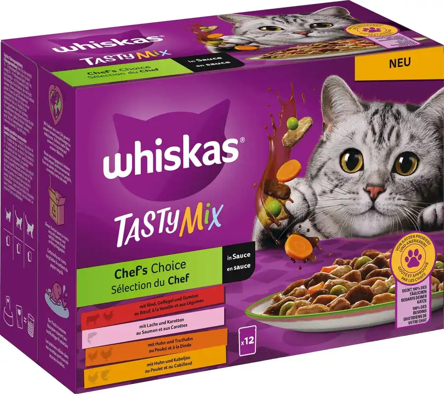 Whiskas Tasty Mix - Pachet Mixt Discount