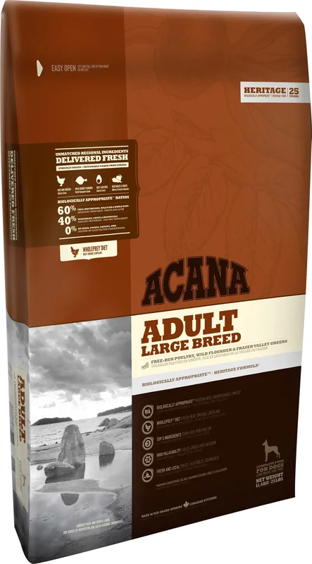Cumpărături sigure ACANA Heritage Adult Large Breed