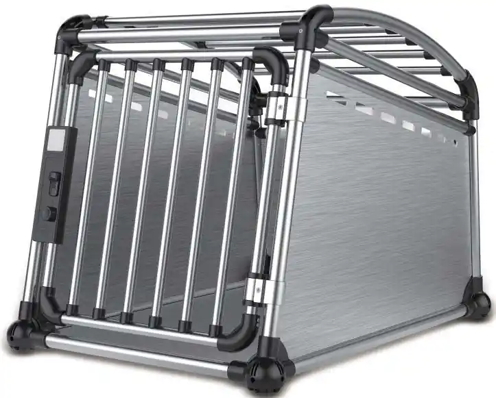 ALL FOR PAWS Cuşcă de transport Travel Dog, aluminiu, L - 63x88x68cm Livrare expres