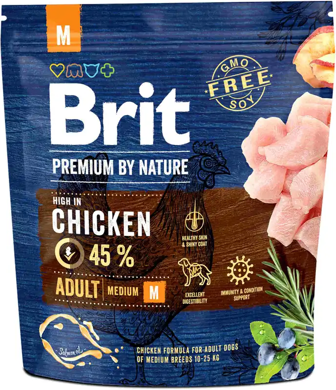 Calitate înaltă BRIT Premium by Nature Adult Medium Breed
