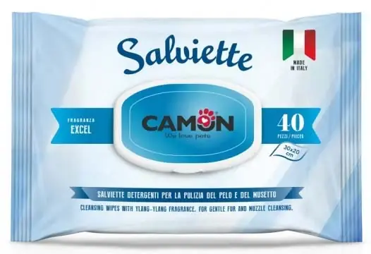 Cumpără online CAMON Şerveţele igienice pentru curăţare, cu parfum 40 bucăţi