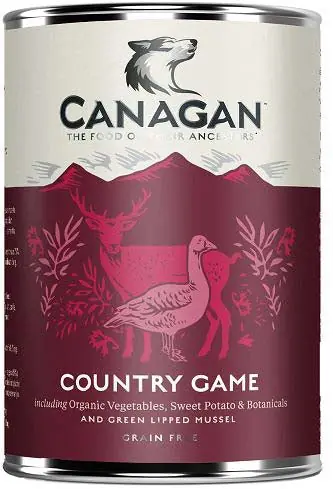 Ofertă exclusivă CANAGAN Conservă pentru câini, cu Vânat 400g