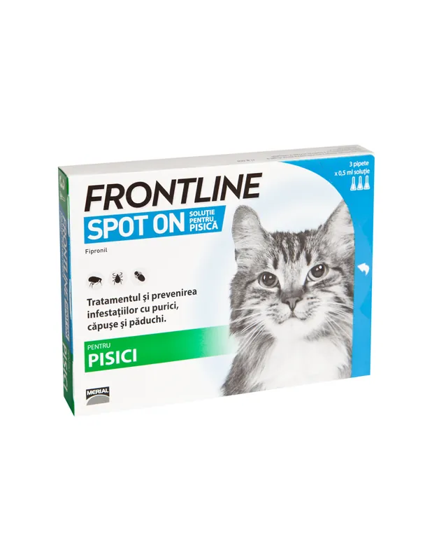 Cumpără online Frontline Spot On Pisici, ( 1 pipeta )