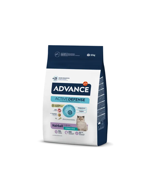 Advance Pisica Adult Sterilizat Hairball 10 kg Nu rata
