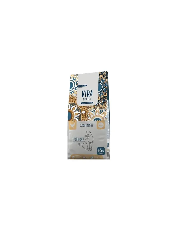 Vida Super cu Pui si Legume Pisici Adulte Sterilizate 10 kg Popular