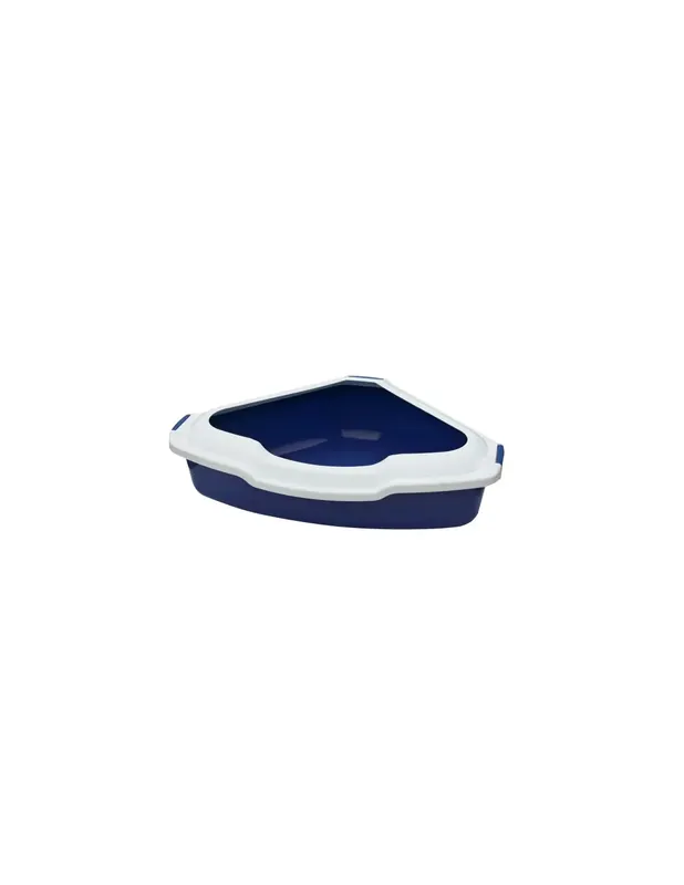 Happet Litiera cu rama colt, Q31N, 56 x 43 x 14cm, Albastru Discount