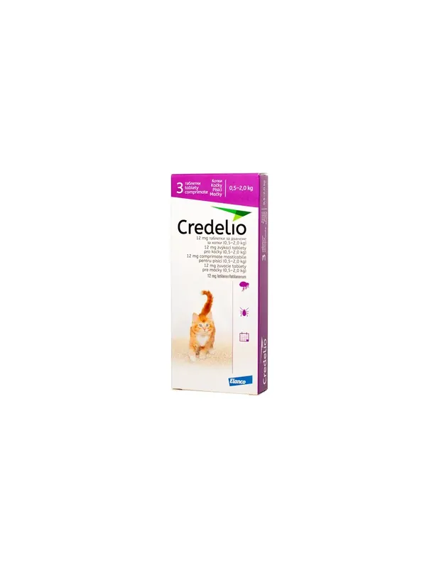 Credelio Cat 12 mg (0.5-2 kg) 1 tablete Ofertă specială