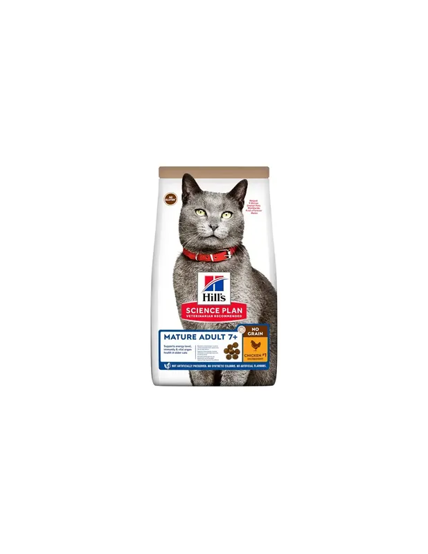 Ofertă limitată Hill‘s SP Feline Mature No Grain Chicken 1.5 kg