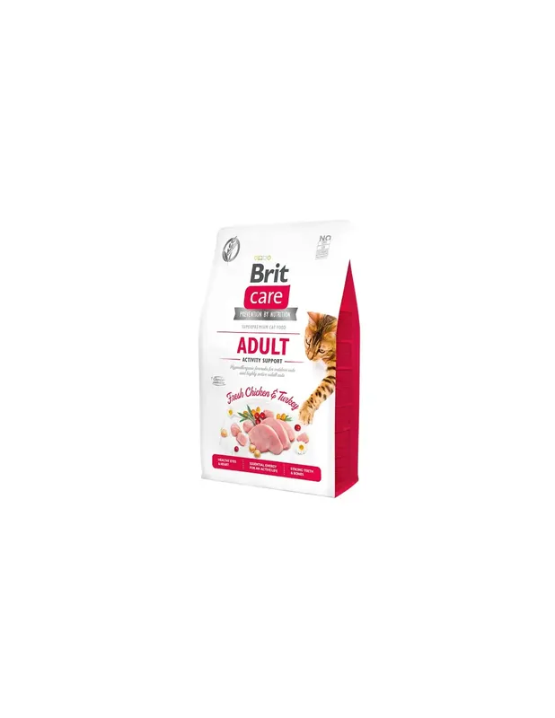 Reducere Brit Care Cat GF Adult Activity Support 7 kg