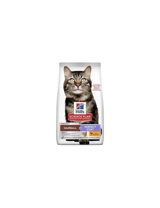 Hill‘s SP Feline Adult Hairball & Perfect Coat 3 kg* Ofertă