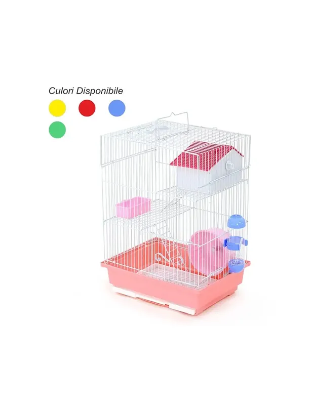 Reducere de preț Cusca Hamsteri nr 125, (L x l x h ) 30x23x41 cm