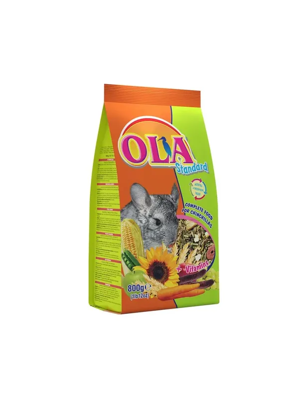 Cel mai vândut Ola Hrana Chinchilla, 800 g