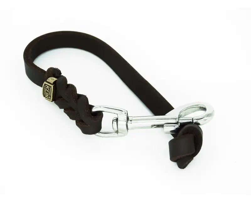 Chilipir Lesa scurta din piele pentru dresaj canin