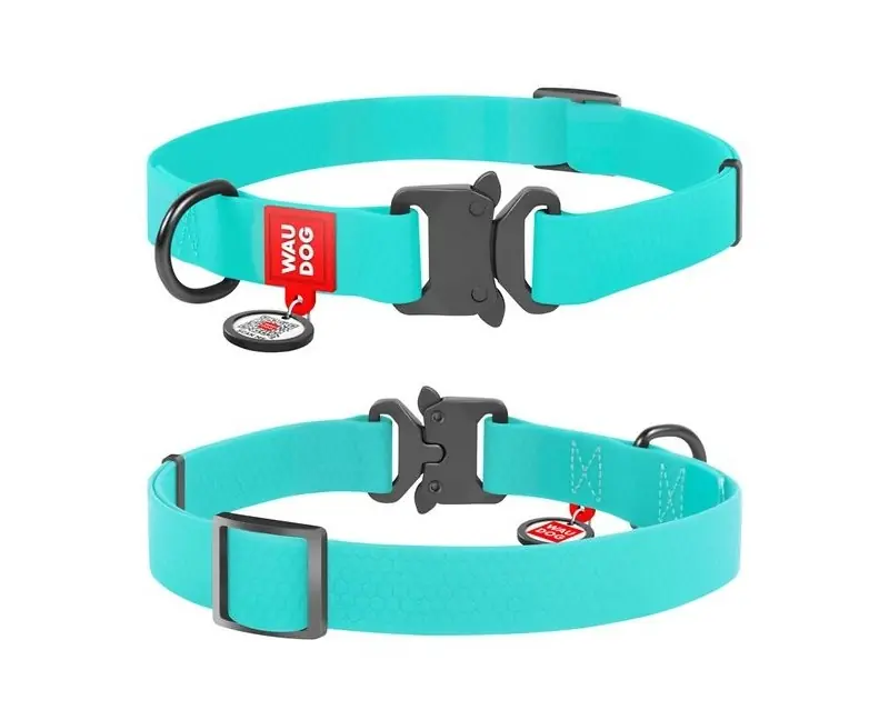 Zgarda reglabila pentru caini WAW DOG WaterProof with QR Passport Cumpără acum