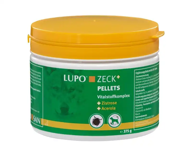 LUPOSAN® LUPO ZECK+ pelete deparazitare externa naturala caini Preț promoțional