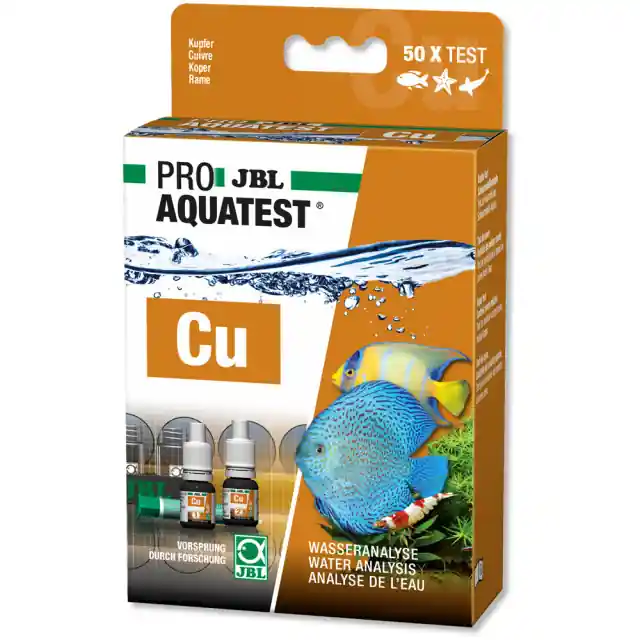 Test apa pentru acvariu, JBL ProAquaTest Cu Copper, 50 Teste Cumpără acum