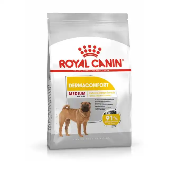 Hrana uscata caini, Royal Canin Medium Dermaconfort, 3Kg Retur gratuit