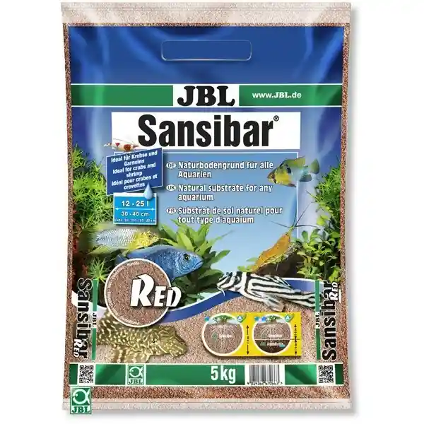Doar azi Substrat pentru acvariu, JBL Sansibar Red, 5kg