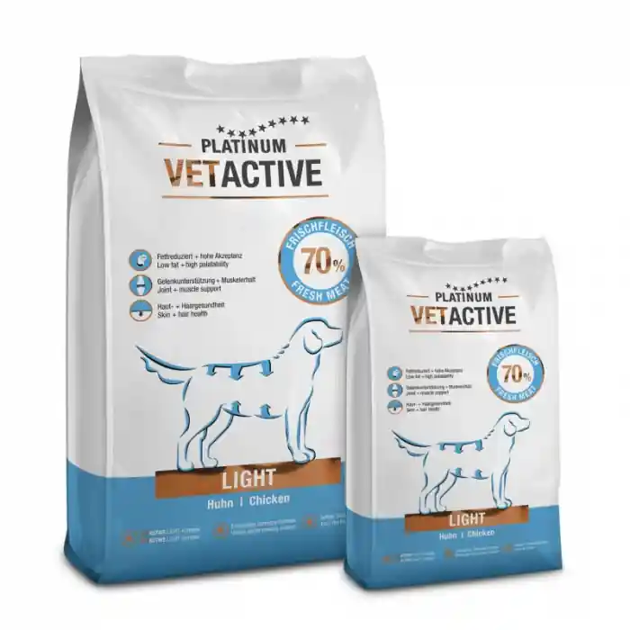 Hrana uscata caini, Platinum Natural Vetactive Light, 5Kg Doar azi